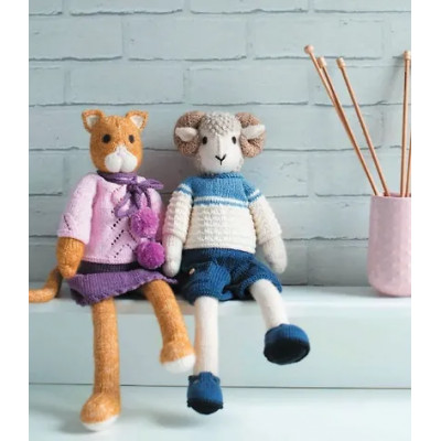 Кроутер Луиза: Вяжи! Одевай! Люби! Очаровательная компания вязаных животных. Более 40 моделей для вязания на спицах игрушек, одежды и аксессуаров