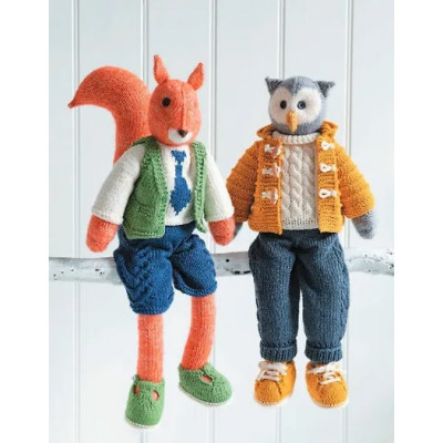 Кроутер Луиза: Вяжи! Одевай! Люби! Очаровательная компания вязаных животных. Более 40 моделей для вязания на спицах игрушек, одежды и аксессуаров