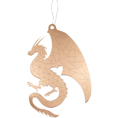 **НГ Сув.(Миленд) Подвеска(акрил) Аспид [10*15см] (НУ-2435)