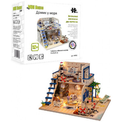 *СбМодель_Румбокс(HobbyDay) Домик у моря [интерьерный конструктор] (M032)