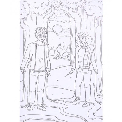 Maxi-Раскраска. В мире волшебников