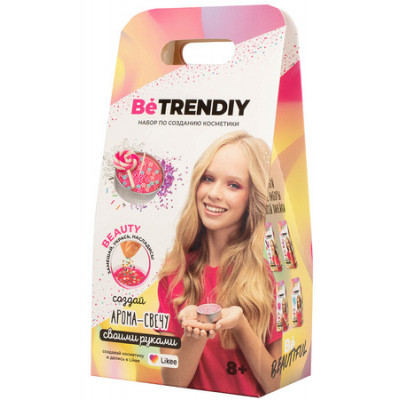 *Набор д/творч(BeTrenDIY) КосметикаСвоимиРуками Beauty Арома-свеча (KP1051VN)