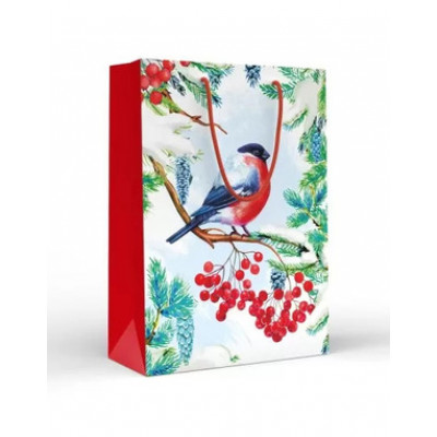 **НГ Пакет[ML]бум.ламинир.(ГКГ) Снегирь (310*220*100) (15.16.02094)