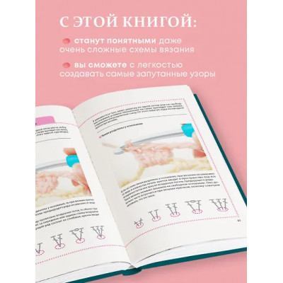 Вязание крючком. Полный японский справочник. 115 техник, приемов вязания, условных обозначений и их сочетаний