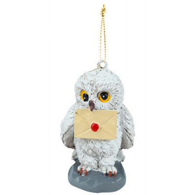 **НГ Сув.(Миленд) Подвеска(полирезина) Совушка с письмом [4*7см] (НУ-6942)