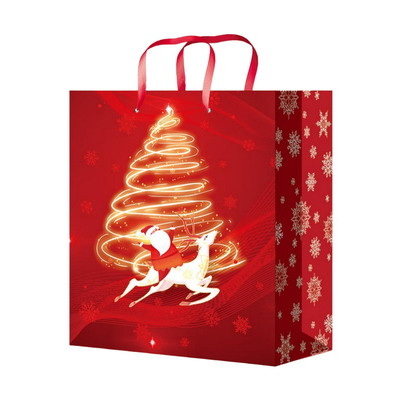 **НГ Пакет[MS]бум.ламинир.(Миленд) Dream cards Яркая вьюга (200*140*65) (ППК-3825)