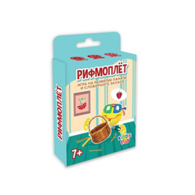 *Игр(KiddiePlay) Карточная игра Рифмоплет (21010) 5+