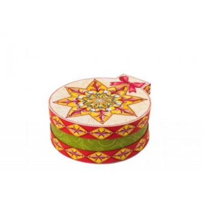 **НГ ПодарочнаяКоробка(ФениксПрезент) Звезда [22х18х7] (78477)