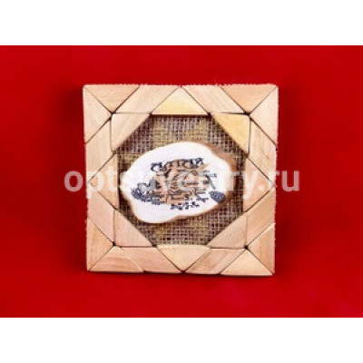 **Сув(Экспресс) Подставка под горячее[магнит] Виды Горного Алтая [2шт.в уп,отгружаем упаковками] (пробка|магнит|9.5*9.5см|в ассорт.)