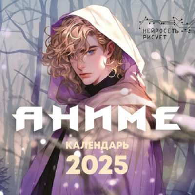 __Календарь 2025г настен.пер.(АСТ) Аниме Нейросеть рисует [детский]