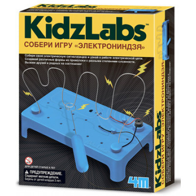 *Набор д/творч(4M) Собери игру "ЭлектроНиндзя" (00-03232)