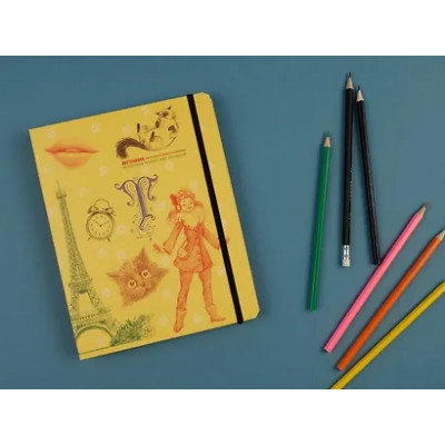 SketchBook: Визуальный экспресс-курс по рисованию, желтый