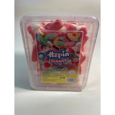 Фасованный жевательный мармелад "Хепин-гуммин" "Зубы " в контейнере 800 гр