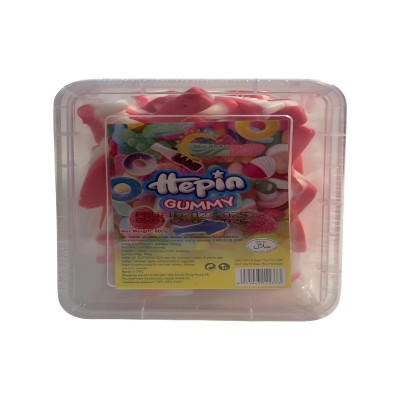 Фасованный жевательный мармелад "Хепин-гуммин" "Зубы " в контейнере 800 гр