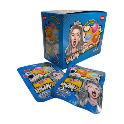 Конфетки кислые "BOOM" 6 гр (30шт/20бл/600кор)