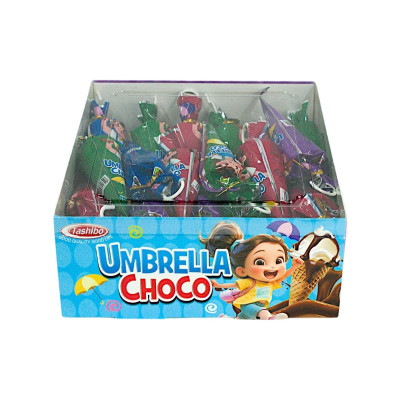 Вафельный зонтик с шоколадной начинкой (30 в уп/600 кор )