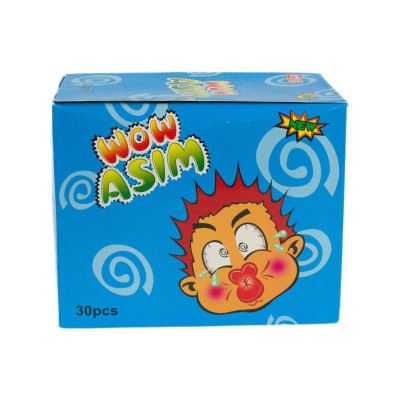 Конфетки кислые жевательные "Лица" 16гр (30шт)