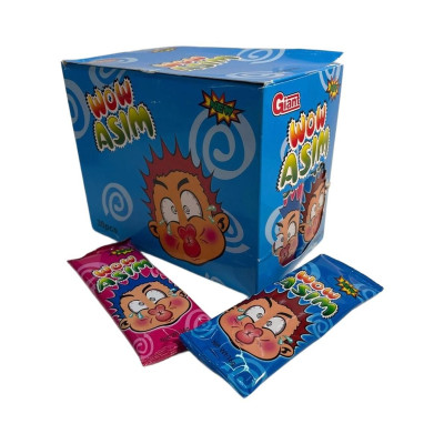 Конфетки кислые жевательные "Лица" 16гр (30шт)