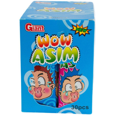 Конфетки кислые жевательные "Лица" 16гр (30шт)