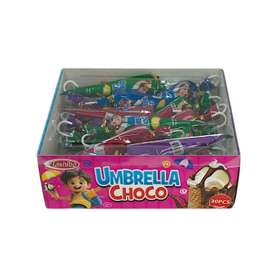 Вафельный зонтик с шоколадной начинкой (30 в уп/600 кор )