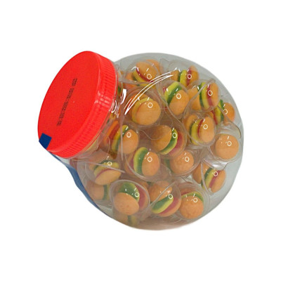 Мармелад "Бургер " мягкий жевательный мармелад в банке / в капсулах ( 50уп)