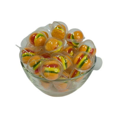 Мармелад "Бургер " мягкий жевательный мармелад в банке / в капсулах ( 50уп)