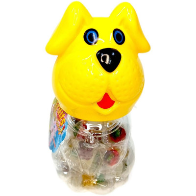 Мармеладки "Собачка" баночка-копилка 140гр (1/24кор)