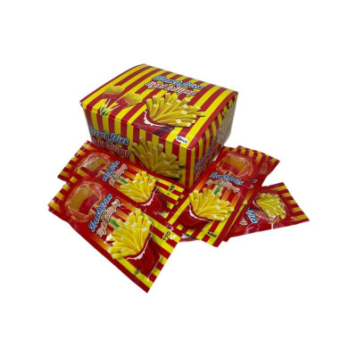 Леденец "Картофель фри" на светящейся палочке (30уп)