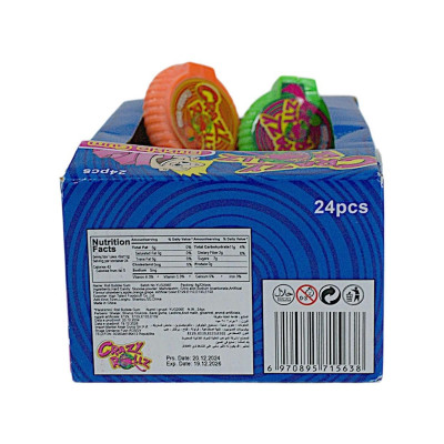 Жевательная резинка "Крези Рол" 8гр (24шт)