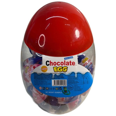 Киндер яйцо в банке (60шт)