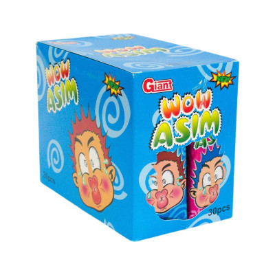 Конфетки кислые жевательные "Лица" 16гр (30шт)