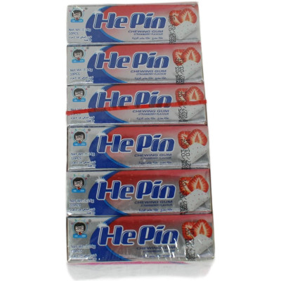 Жевательная резинка 14 гр "Клубника" (24шт)