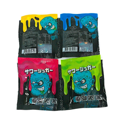 Конфетки кислые с взрывным вкусом Монстр (30шт)