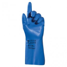 Перчатки нитриловые MAPA Optinit/Ultranitril 472, КОМПЛЕКТ 10 пар, размер 10 (XL), синие