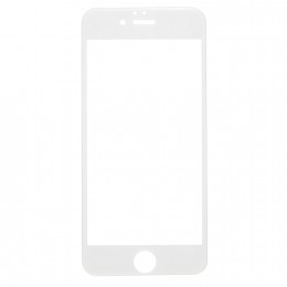 Защитное стекло для iPhone 6/6S Full Screen (3D), RED LINE, белый, УТ000008165