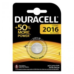 Батарейка DURACELL, CR2016, Lithium, 1 шт., в блистере, 3 В, 81415269