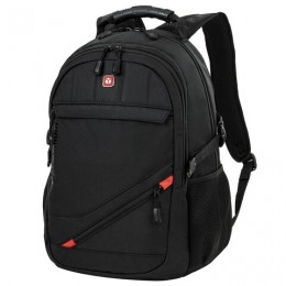 Рюкзак B-PACK S-01 (БИ-ПАК) универсальный, с отделением для ноутбука, влагостойкий, черный, 47х32х20 см, 226947