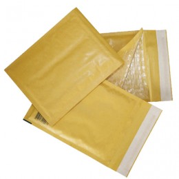 Конверт-пакеты с прослойкой из пузырчатой пленки (240х330 мм), крафт-бумага, отрывная полоса, КОМПЛЕКТ 10 шт., G/4-G.10