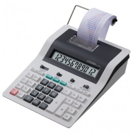 Калькулятор CITIZEN печатающий CX-121N, 12 разрядов, 260х194 мм (бумажный ролик 110364, картридж 250197)