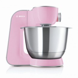 Кухонная машина BOSCH MUM58K20, 1000 Вт, 7 скоростей, блендер, 6 насадок, розовая