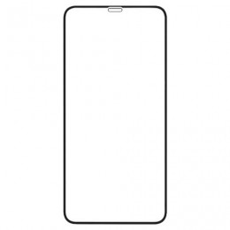 Защитное стекло для iPhone XS Max Full Screen(3D) FULL GLUE, RED LINE, черный, УТ000016083