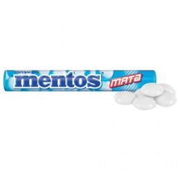 Жевательное драже MENTOS (Ментос) Мята, 37 г, 3340