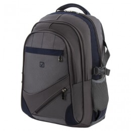 Рюкзак BRAUBERG MainStream 1, 35 л, размер 45х32х19 см, ткань, серо-синий, 224445