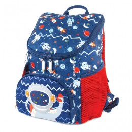 Рюкзак TIGER FAMILY (ТАЙГЕР), для дошкольников, синий, мальчик, Астронавт, 31х24х16 см, SKLT-001A