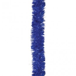 Мишура 1 штука, диаметр 50 мм, длина 2 м, синяя, 4-180-5