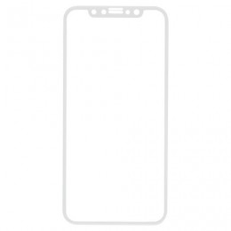 Защитное стекло для iPhone X/XS Full Screen (3D), RED LINE, белый, УТ000012289
