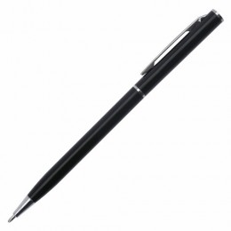 Ручка бизнес-класса шариковая BRAUBERG Delicate Black, корпус черный, узел 1 мм, линия письма 0,7 мм,синяя, 141399