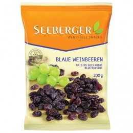 Изюм SEEBERGER из темного винограда, 200 г, Германия, SE1614507