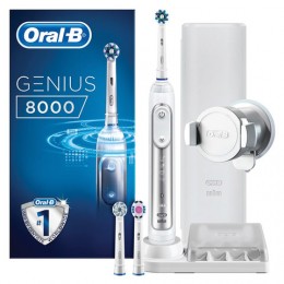 Зубная щетка электрическая ORAL-B (Орал-би) Genius 8000, Bluetooth, D701.535.5XC, 53019204