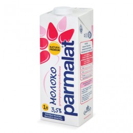 Молоко PARMALAT (Пармалат), жирность 3,5%, ультрапастеризованное, картонная упаковка, 1 л, 502312